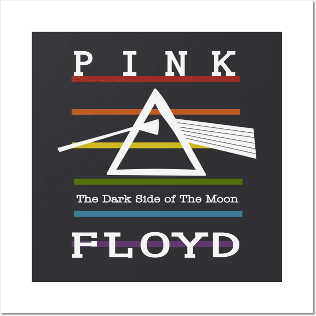 The Dark Side Of The Moon Wall Art by La Bemol